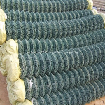 PVC coated chain link fence